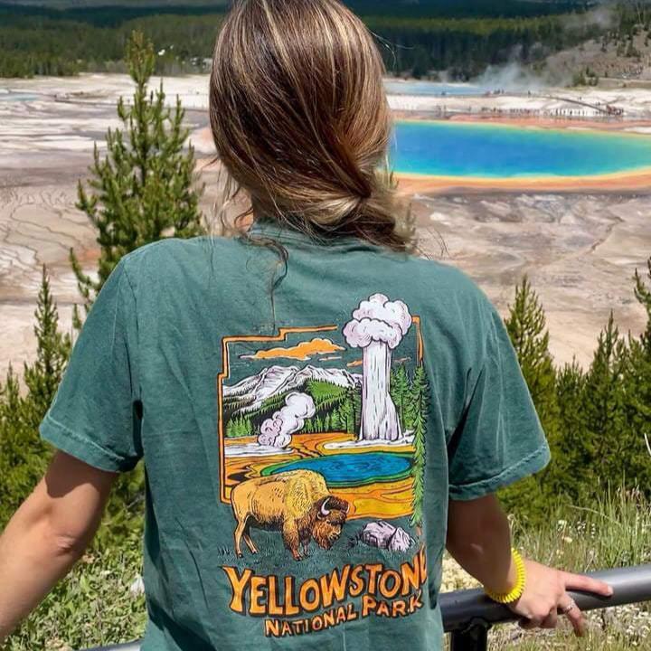 90s Yellowstone National Park Tee