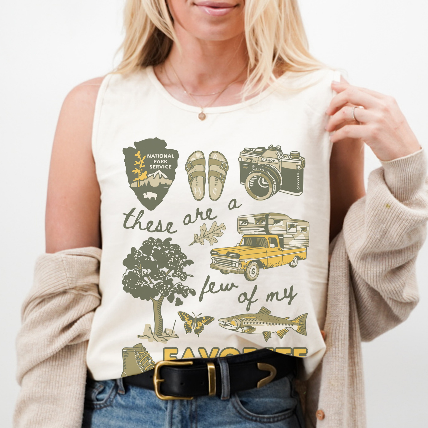 Favorite Things National Parks Tank