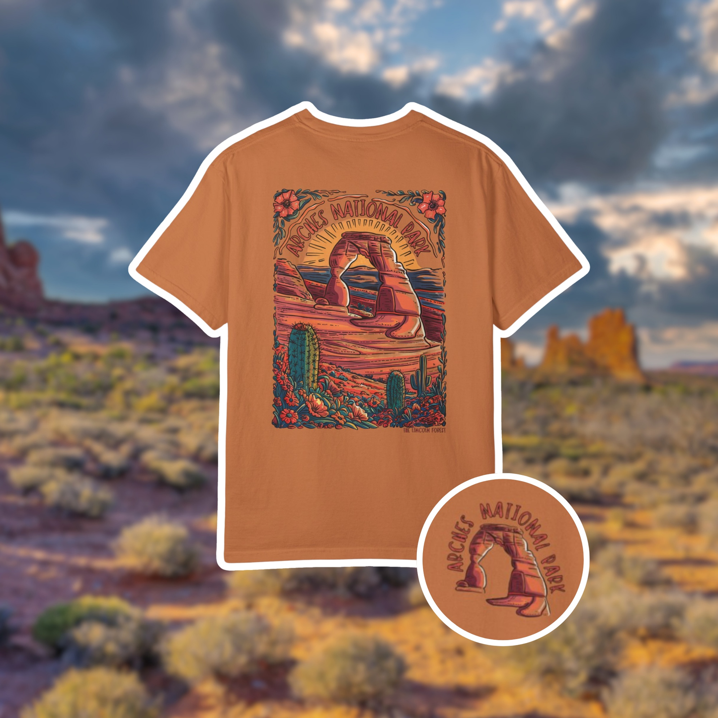 Arches National Park Sunrise Shirt