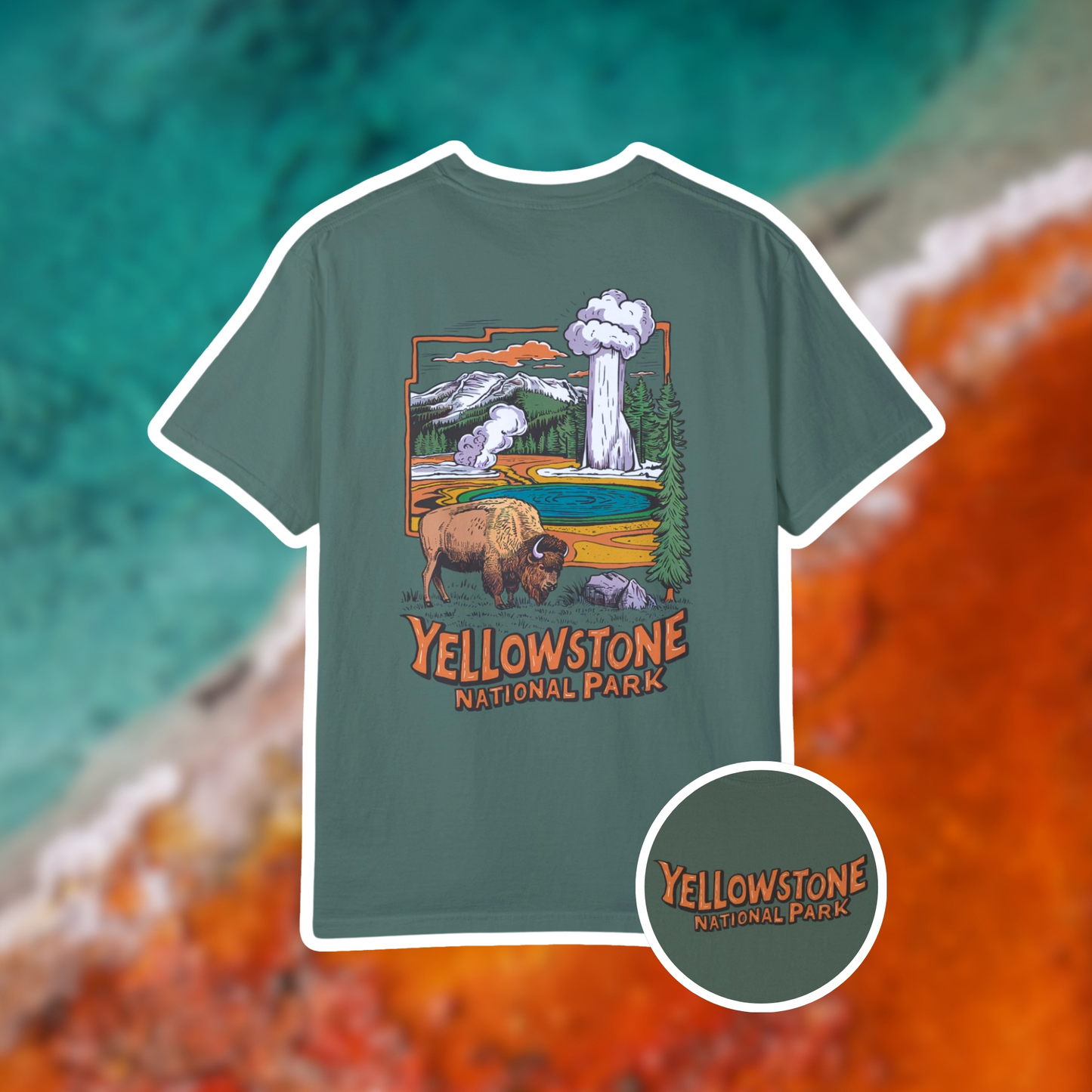 90s Yellowstone National Park Tee
