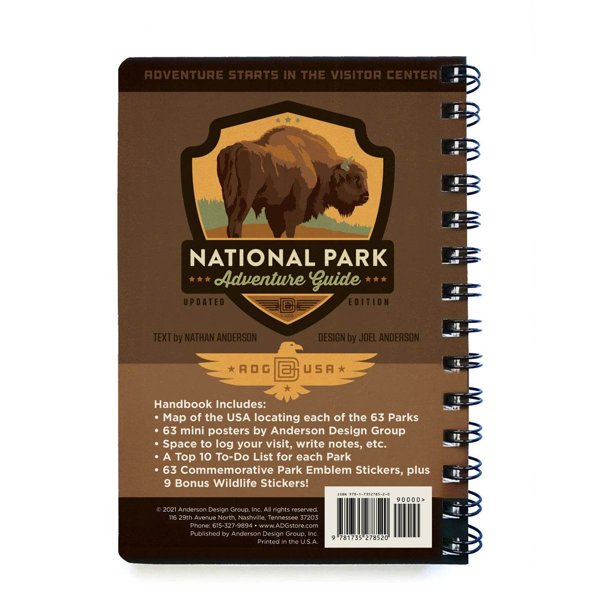 63-Park National Park Adventure Guide Book