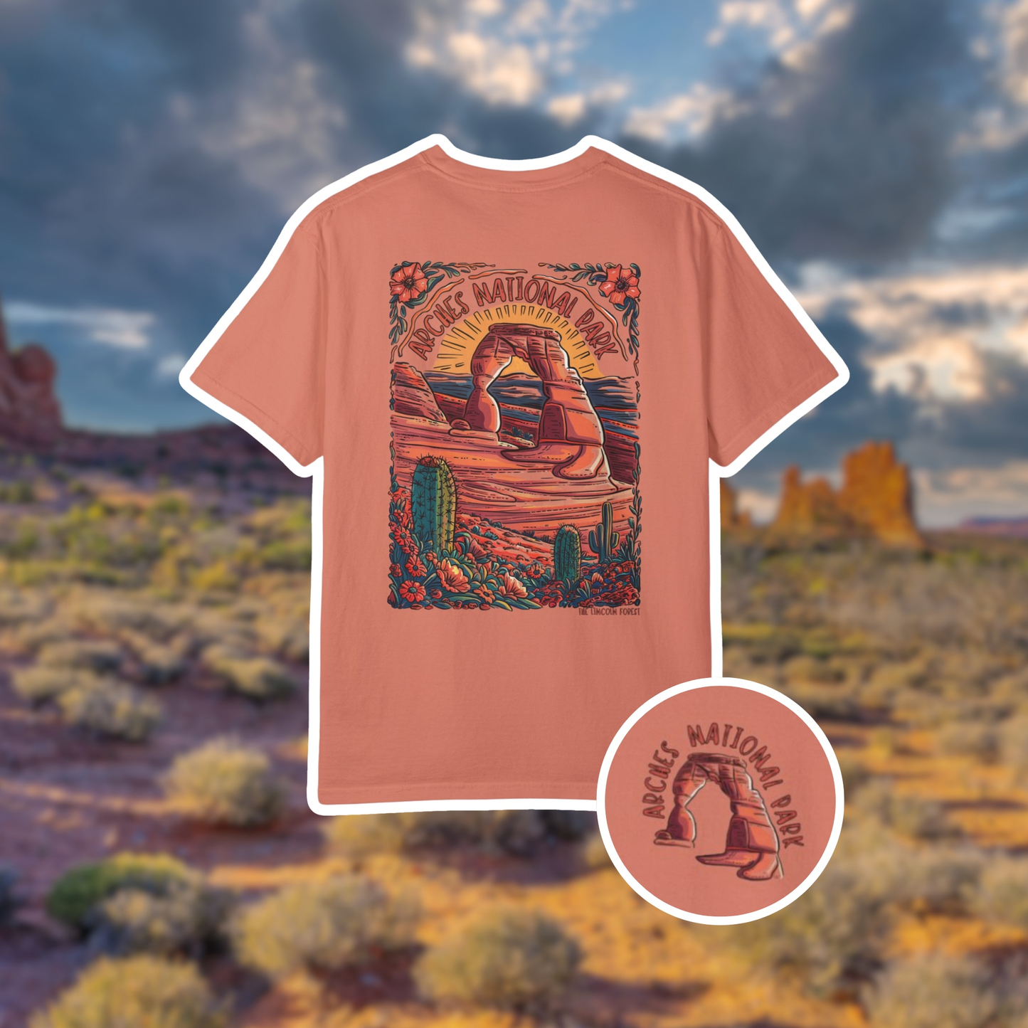 Arches National Park Sunrise Shirt