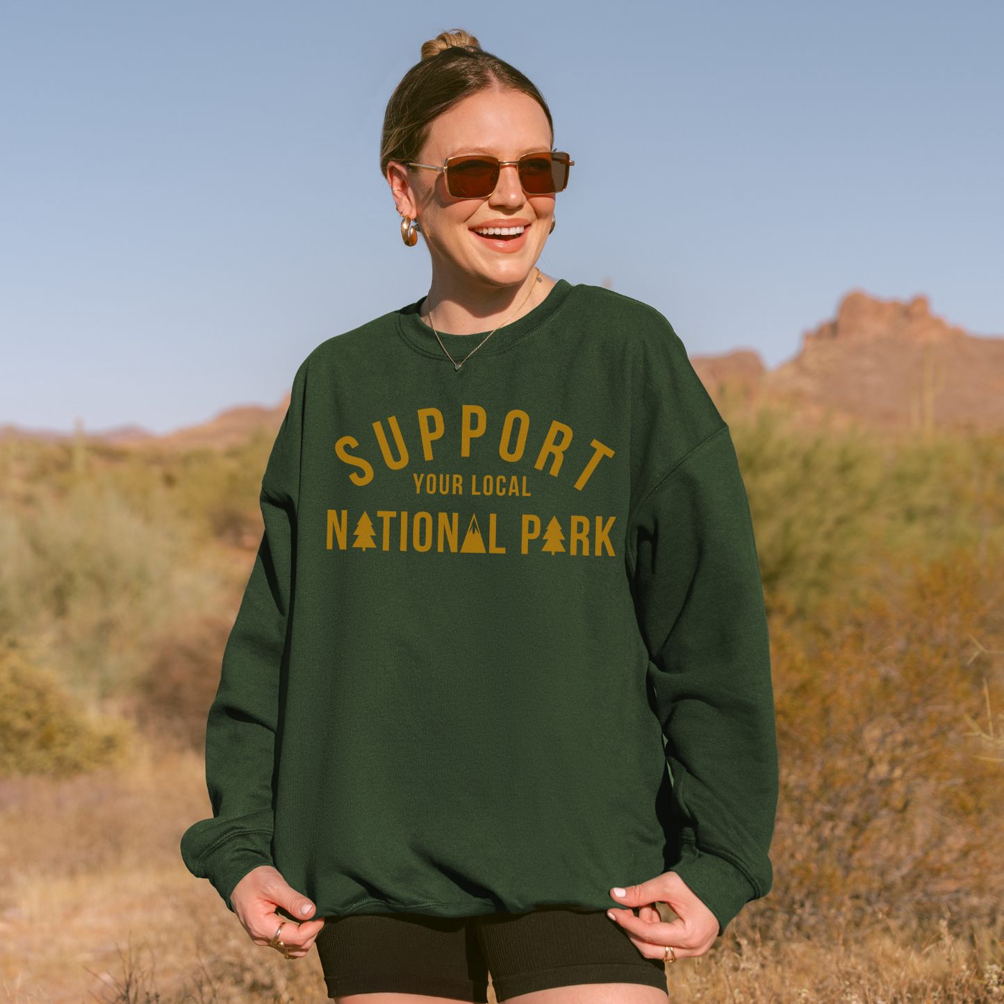 Support Your Local National Park Sweatshirt