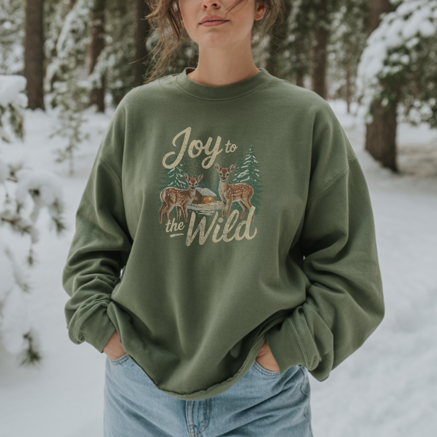 Joy to the Wild Crewneck