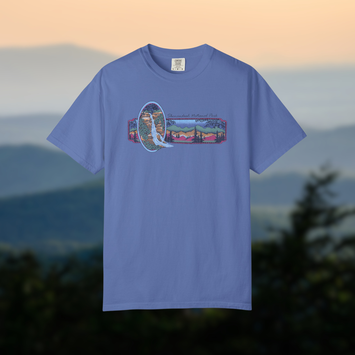 Shenandoah National Park Waterfall Tee