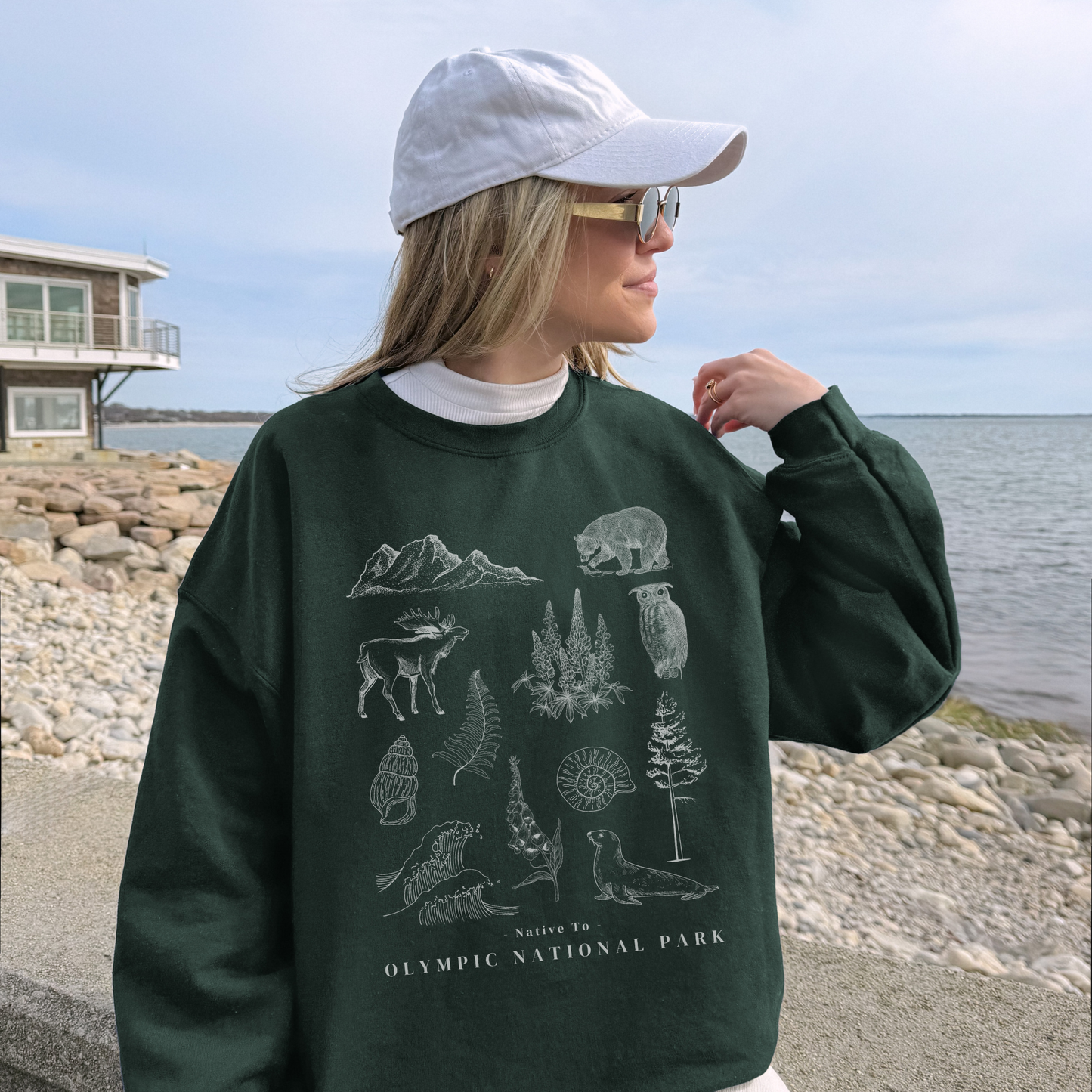 Native to Olympic National Park Sweatshirt