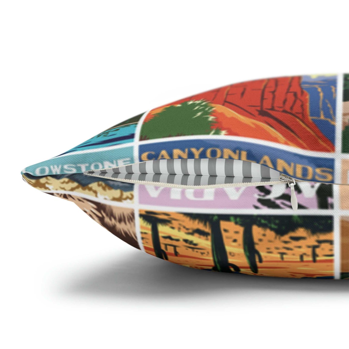 National Parks Square Pillow Cases