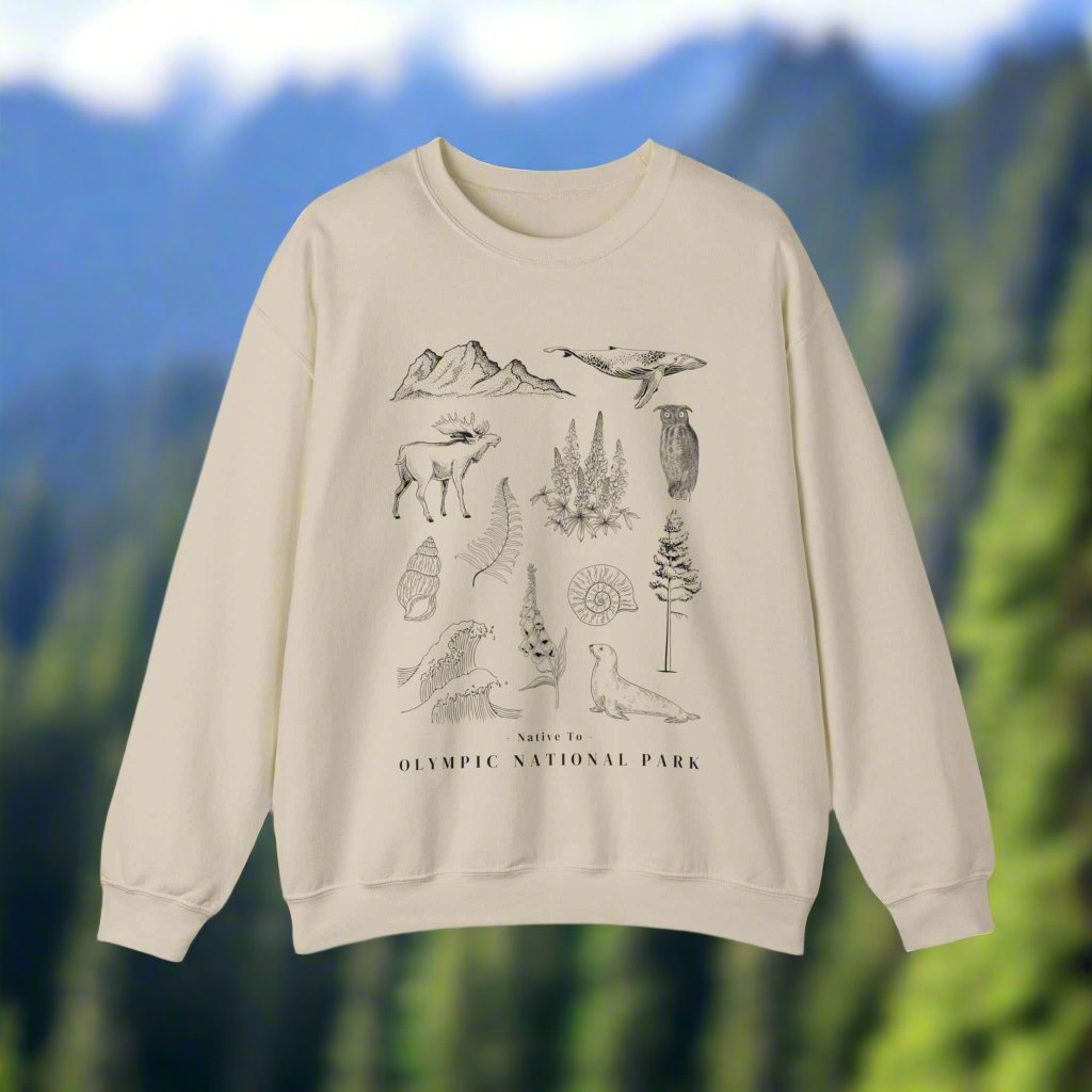 Native to Olympic National Park Sweatshirt
