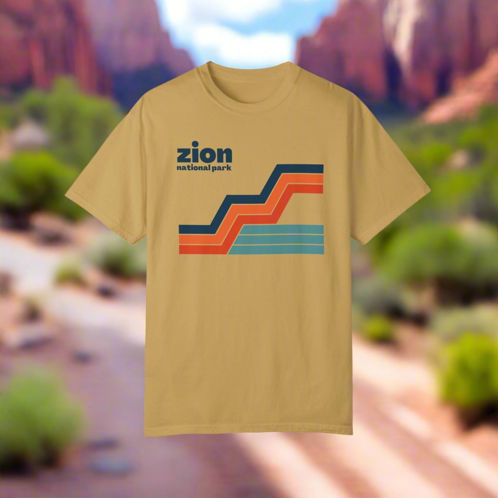 Retro Zion National Park ShirtBring back the vibe on your next outdoor adventure with these seventies retro styled national park tees.
- 100% cotton - light weight fabric
Mustard Only:
- 100% cot
