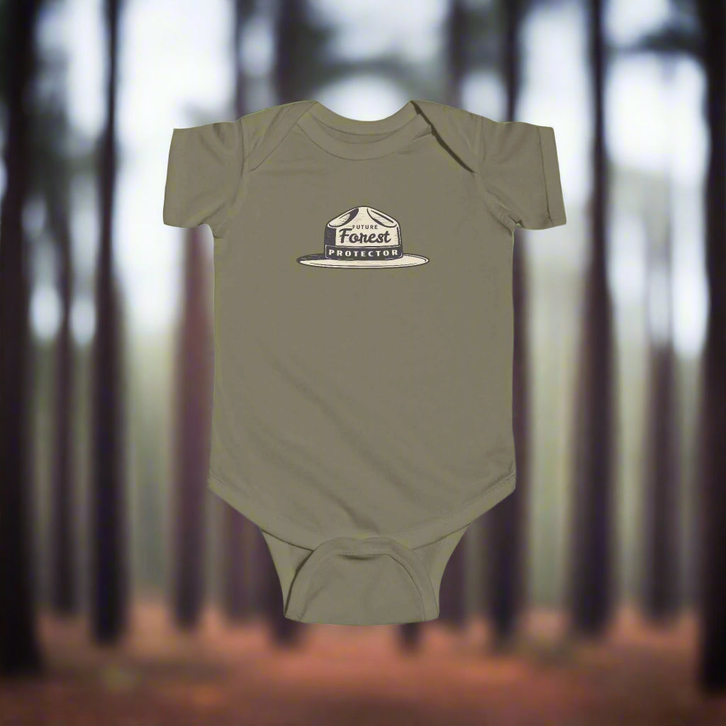 Future Forest Ranger Baby Onesie