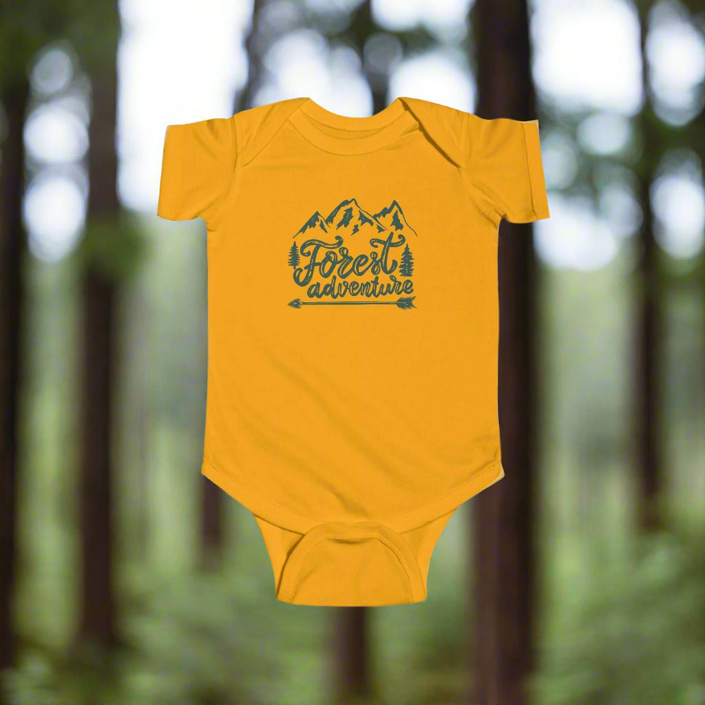 Forest Adventure Baby Onesie