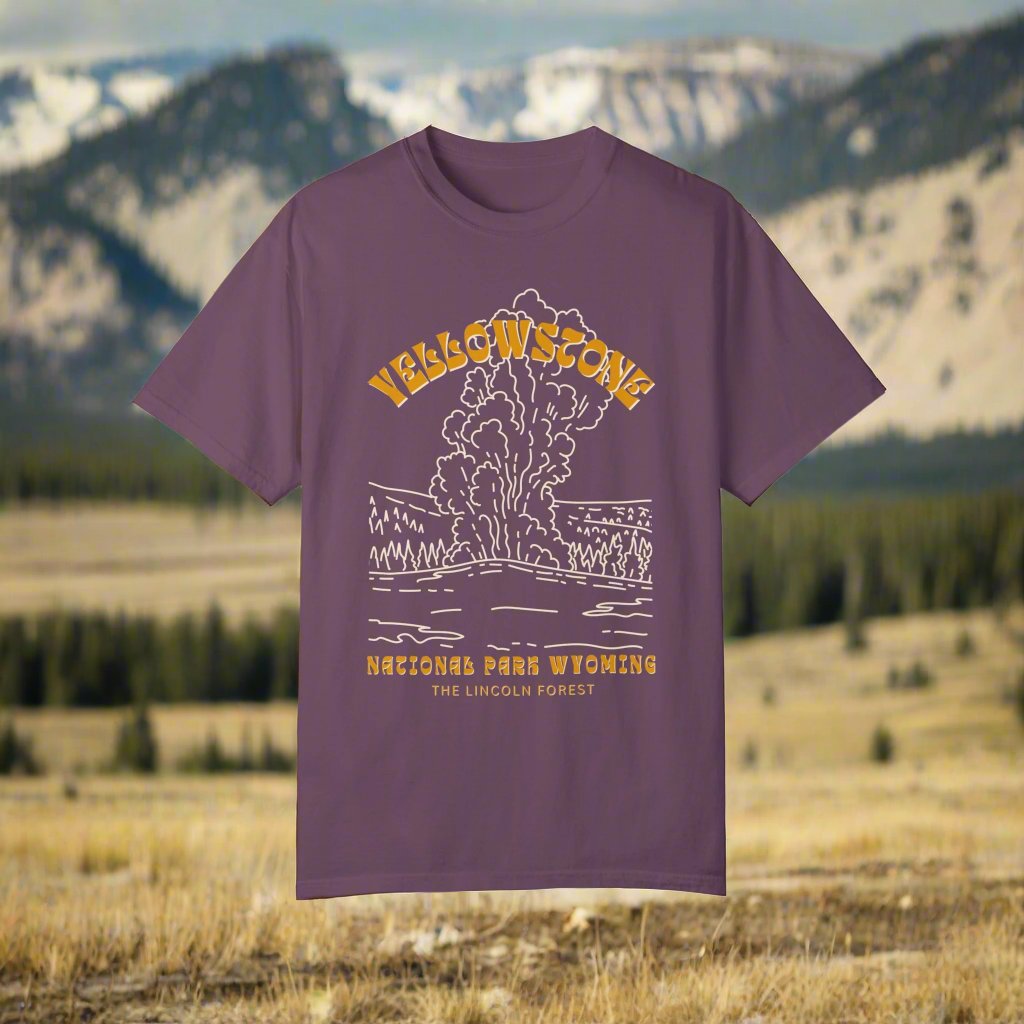 Yellowstone Old Faithful National Park Shirt