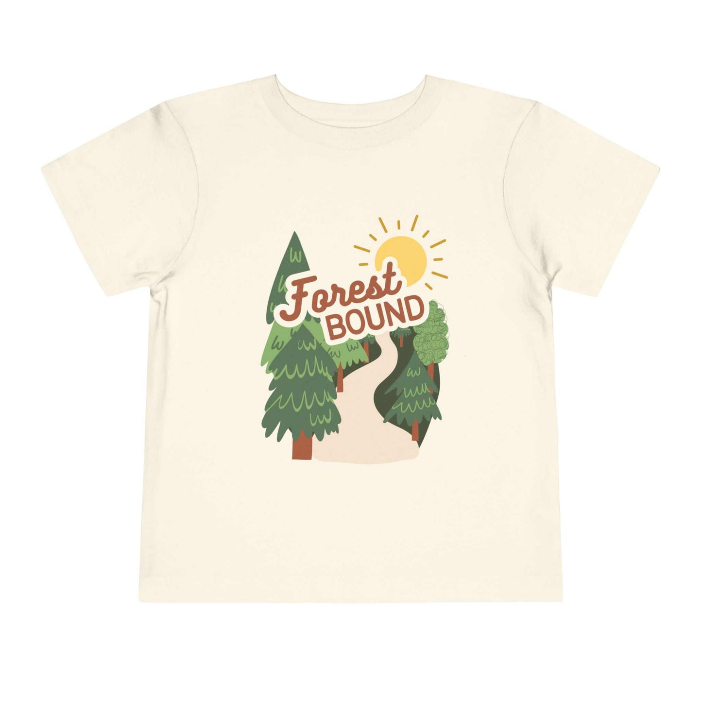 Forest Bound Youth & Toddler ShirtThe perfect shirt for family hiking, camping trips, National Park adventures, or just every day walks in the woods. Inspire those youngins to get outside and explore