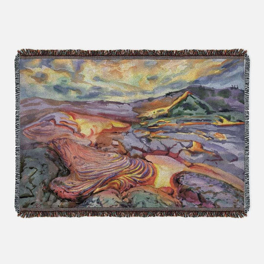 Hawai'i Volcanoes National Park Woven Blanket
