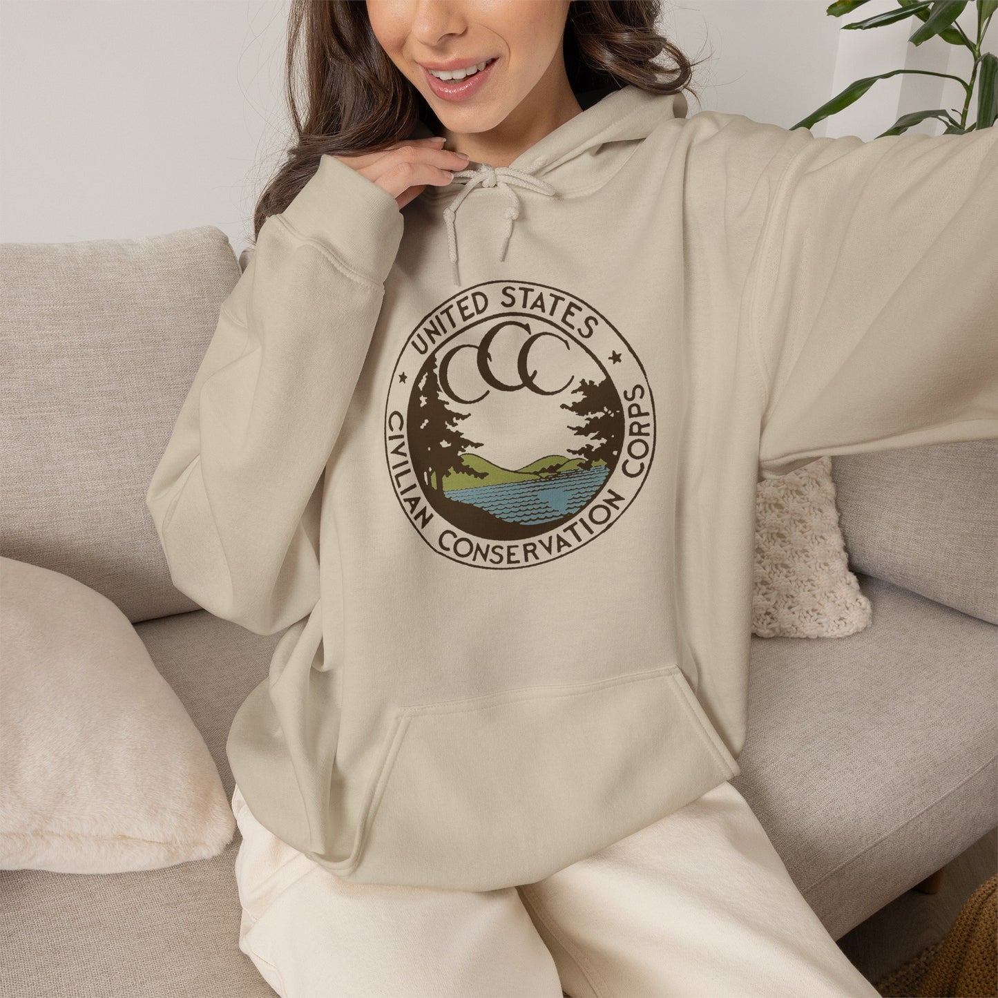 Civilian Conservation Corps CCC Hoodie Sweatshirt