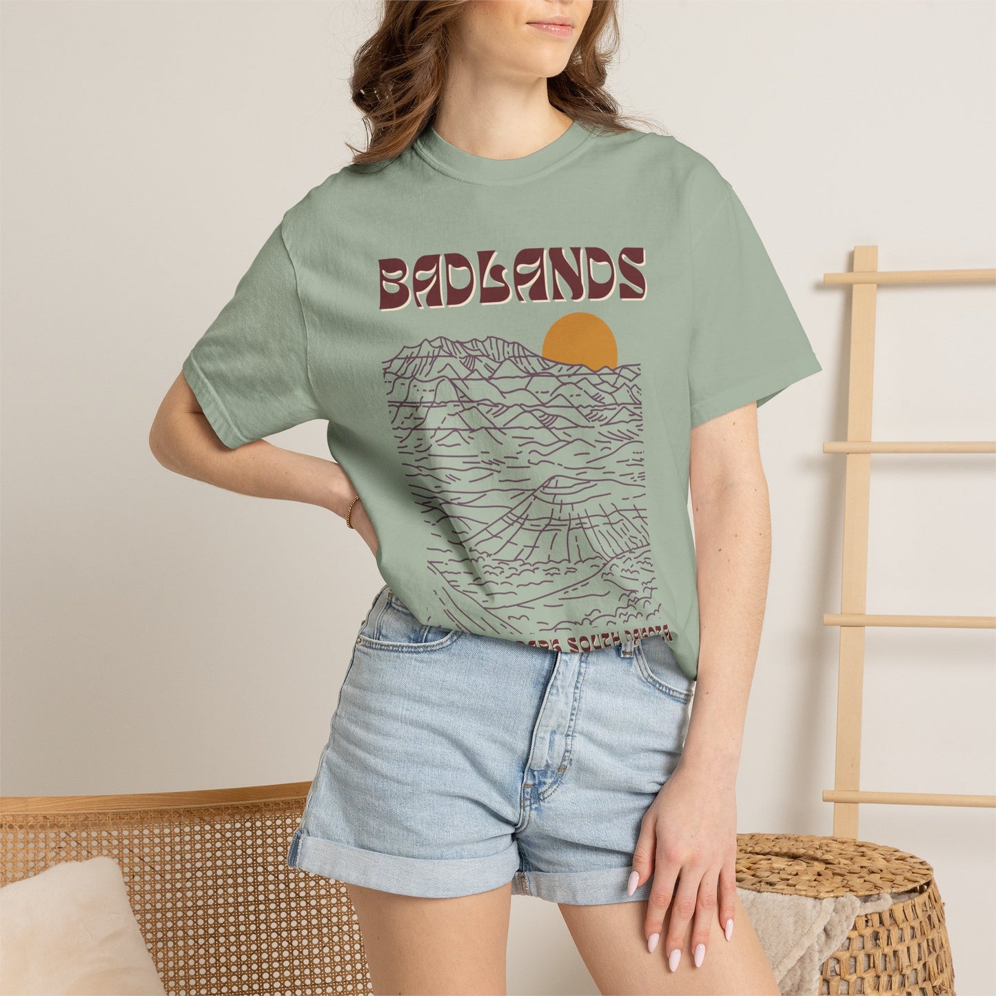 Badlands Sunset National Park Shirt