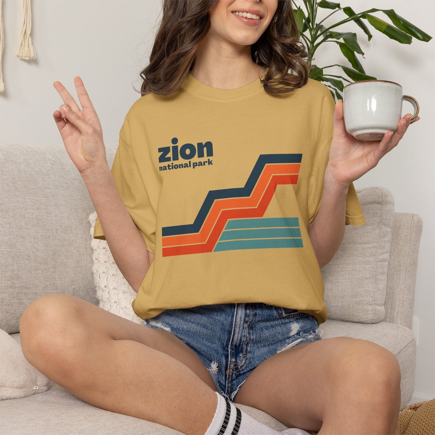 Retro Zion National Park Shirt