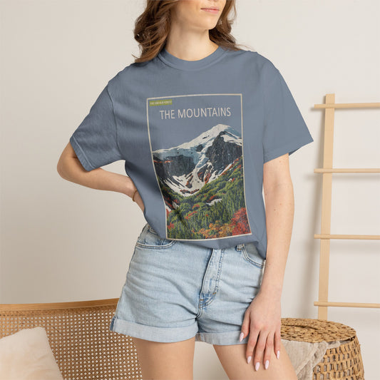 The Mountains Tee - Nature Library Series