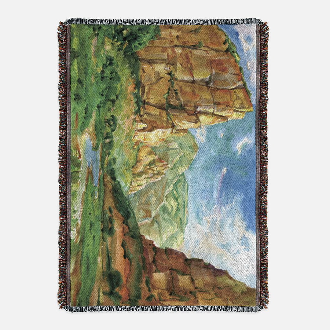 Zion National Park Woven Blanket