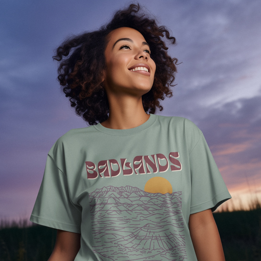 Badlands Sunset National Park Shirt