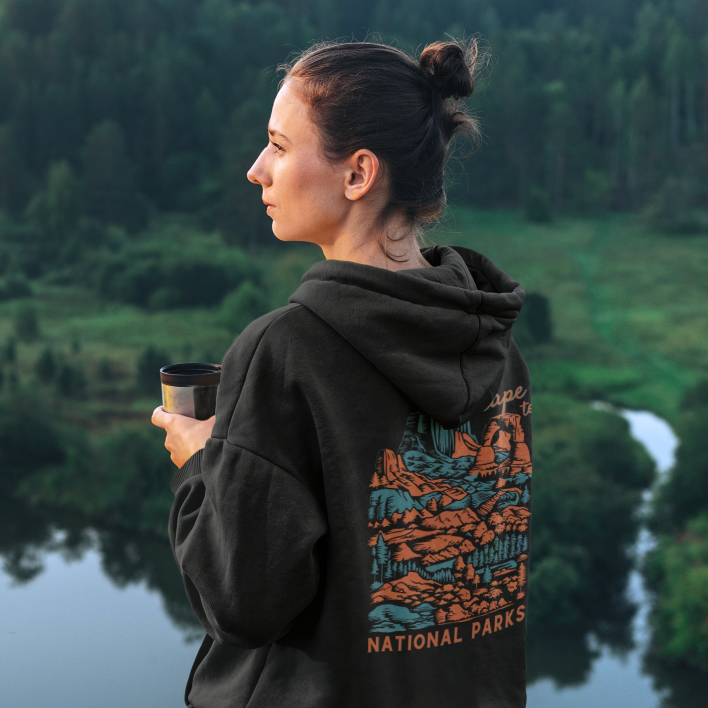 Escape to National Parks Hoodie