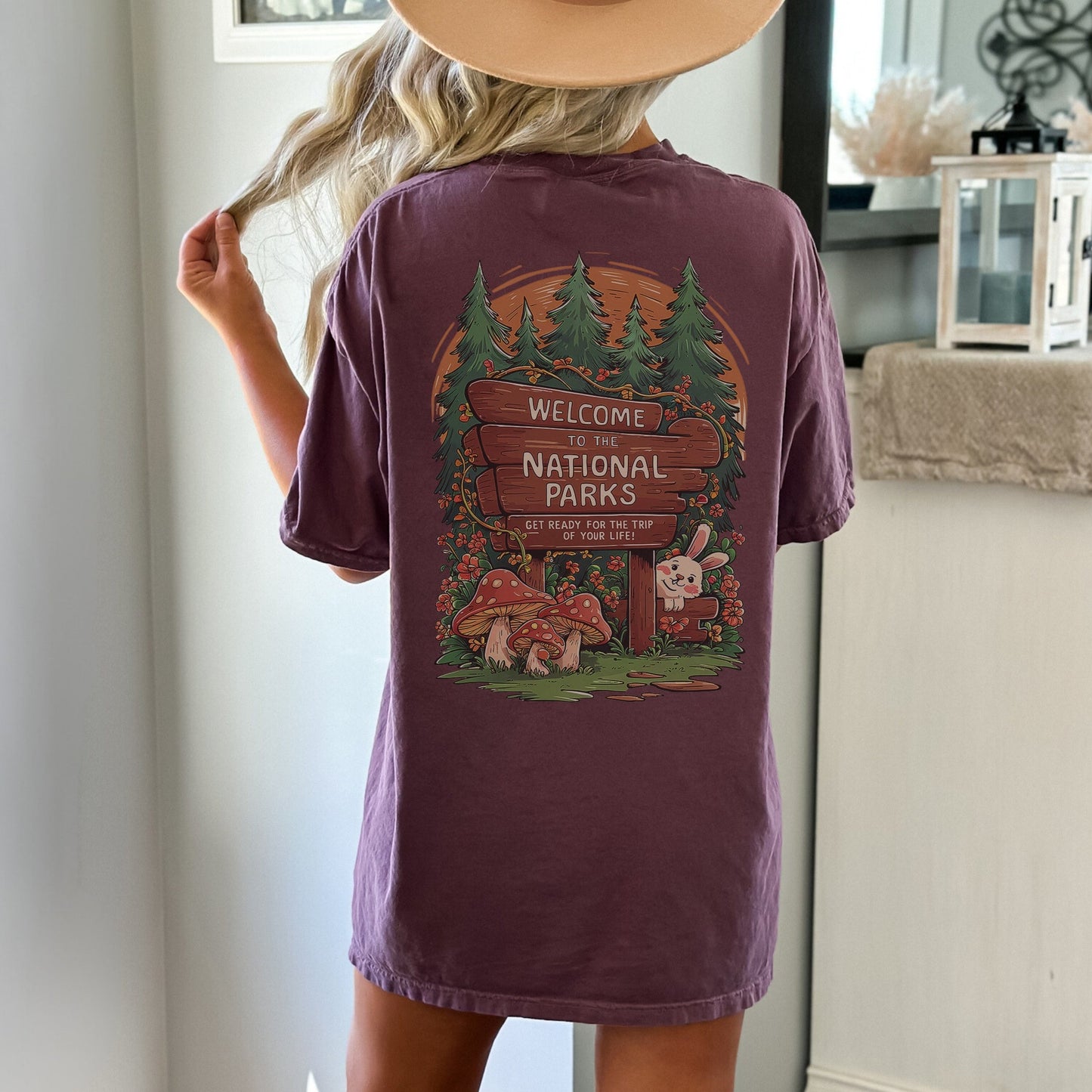 Welcome to Wonderland National Parks Shirt