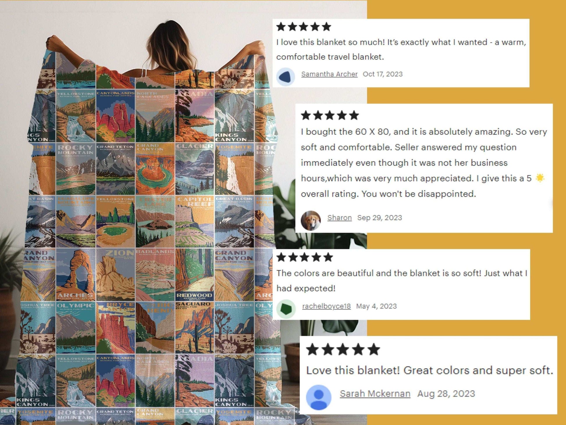 Original National Parks Blanket