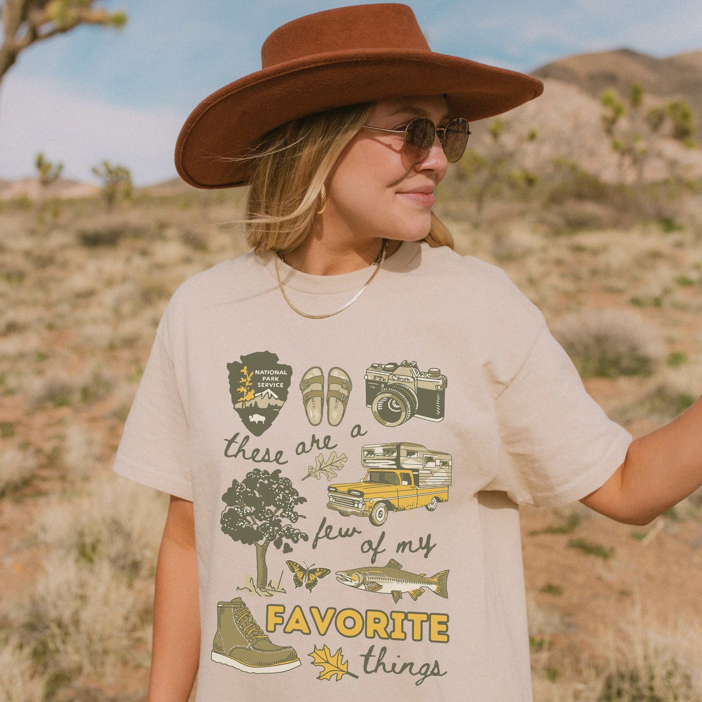 Favorite Things National Parks Shirt