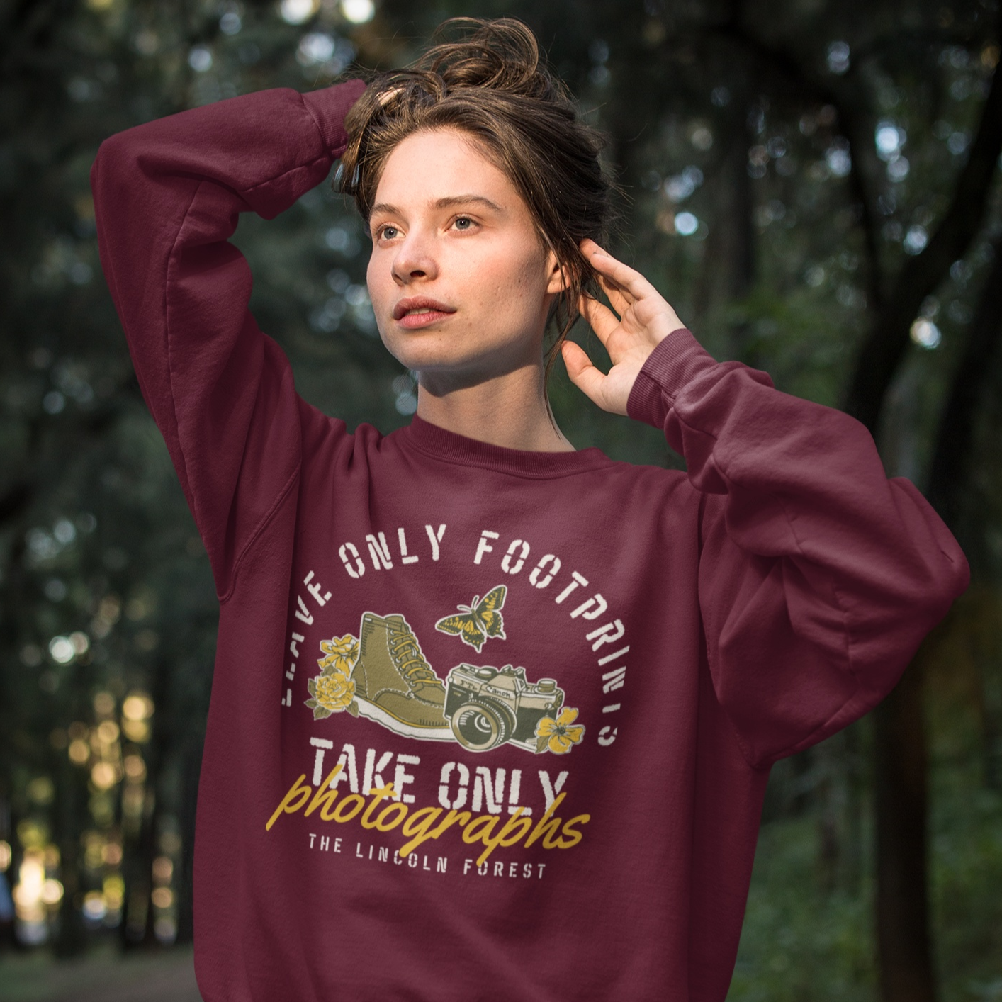 Leave Only Footprints Sweatshirt
