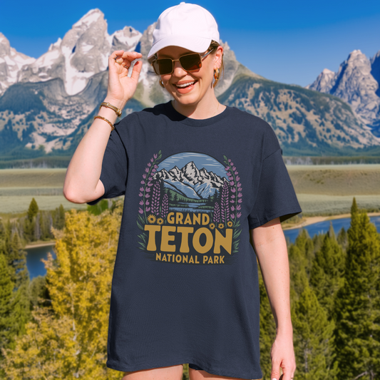 Grand Teton National Park Camp Tee