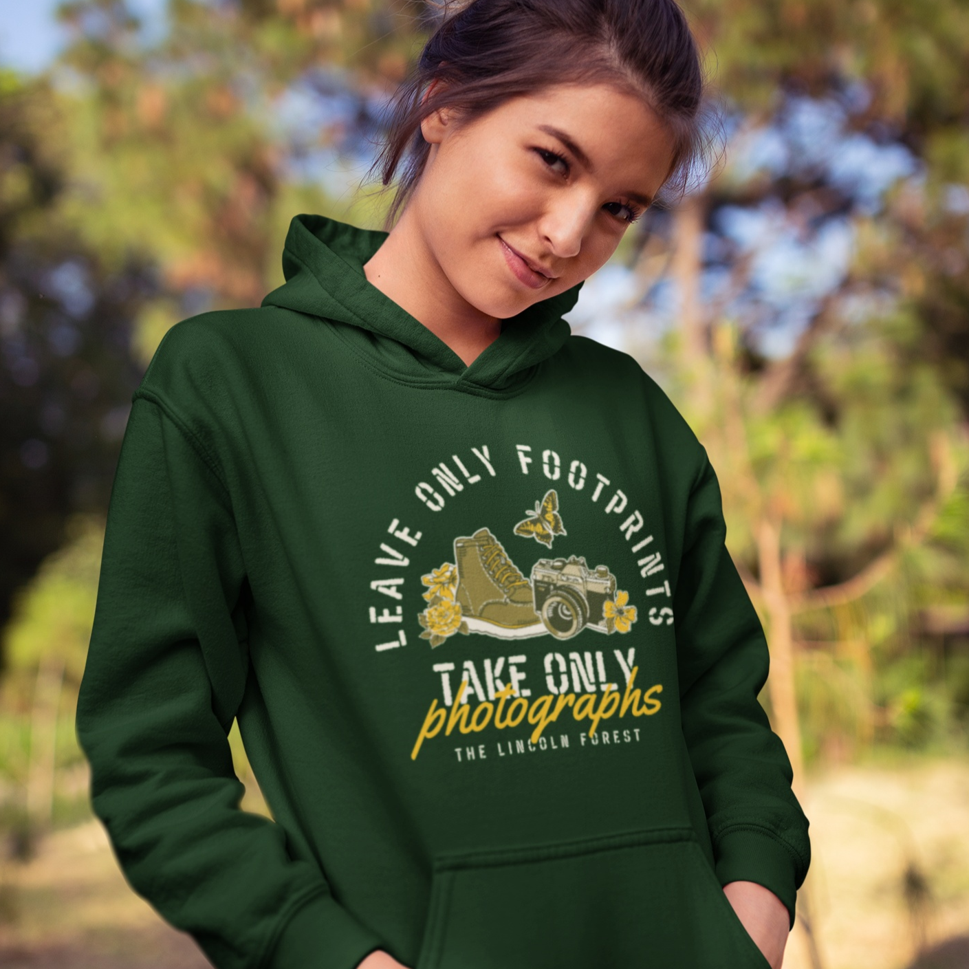 Leave Only Footprints Hoodie