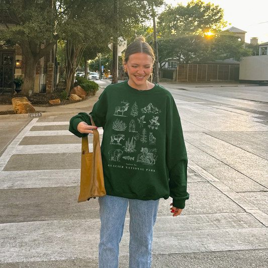 Native to Glacier National Park Sweatshirt