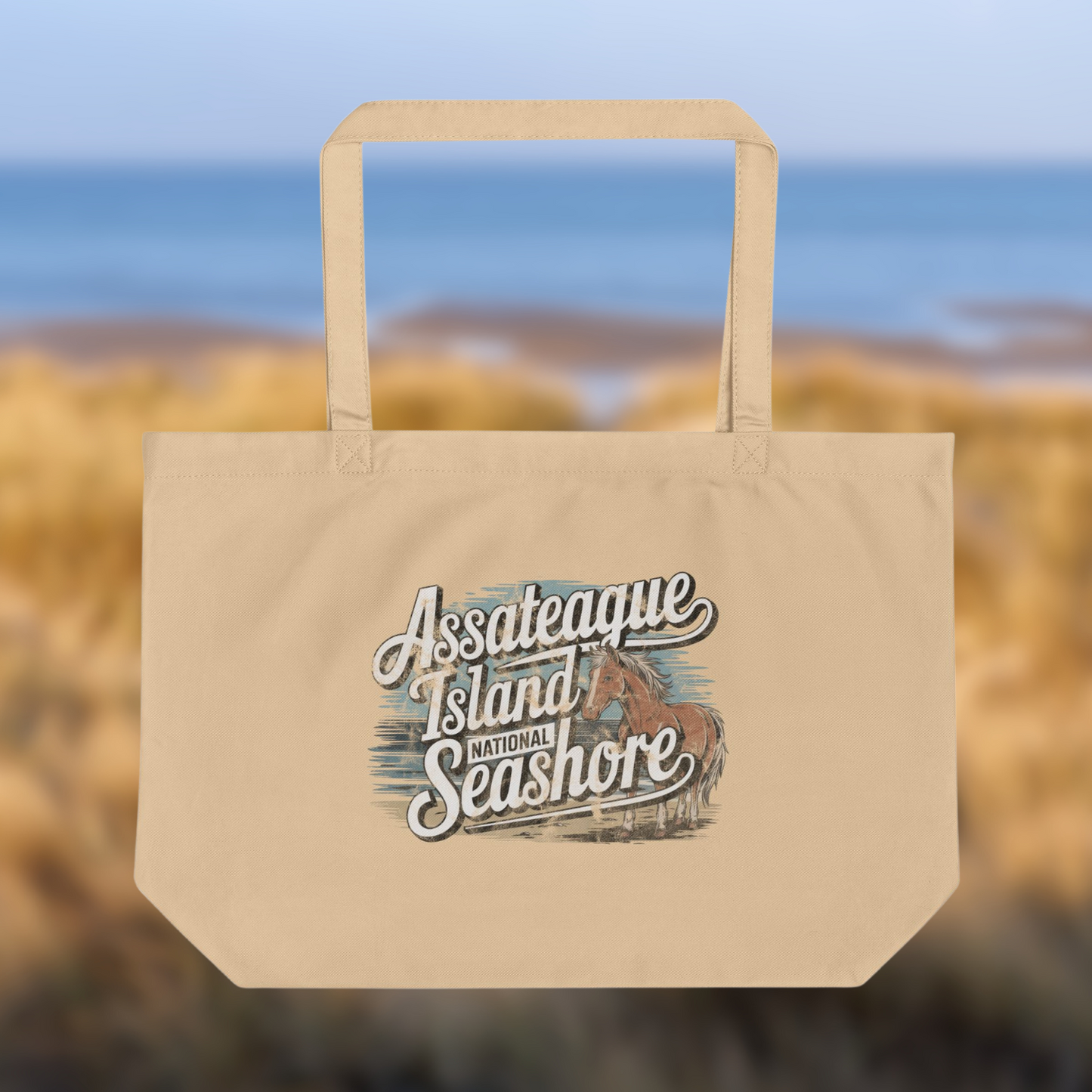 Assateague Island National Seashore Tote Bag