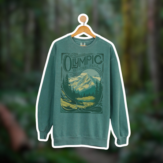 Olympic National Park 1938 Crewneck