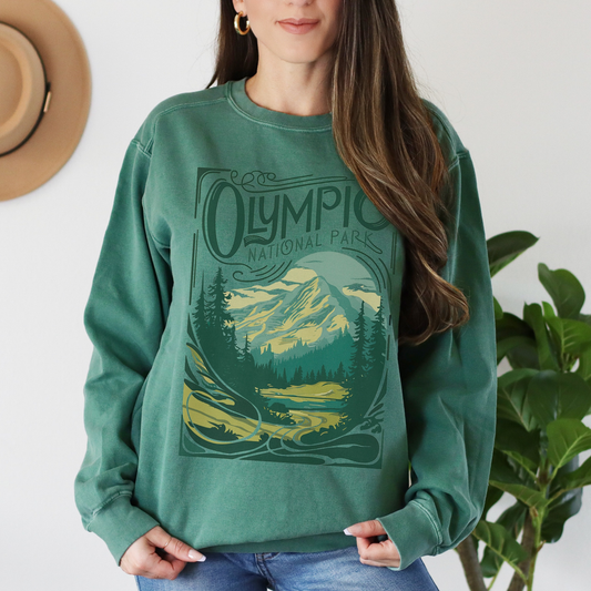 Olympic National Park 1938 Crewneck