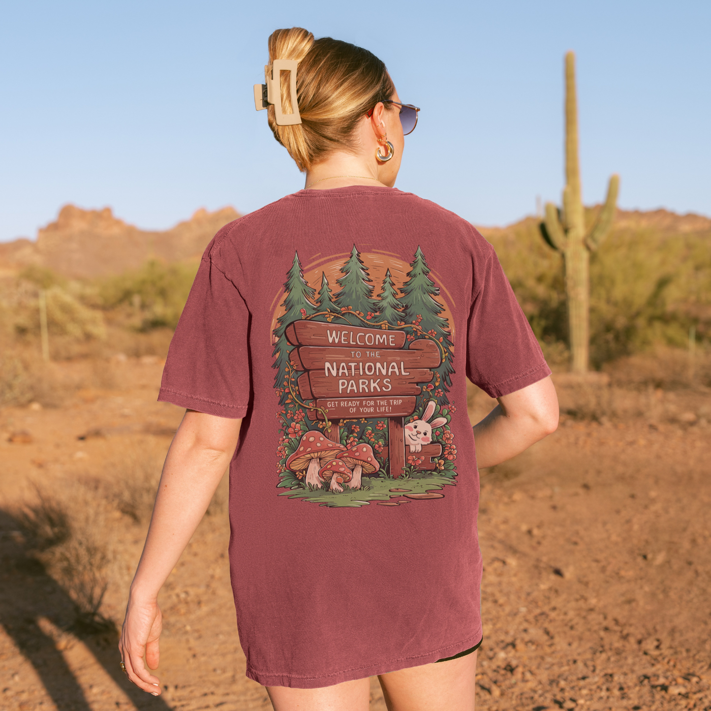 Welcome to Wonderland National Parks Shirt