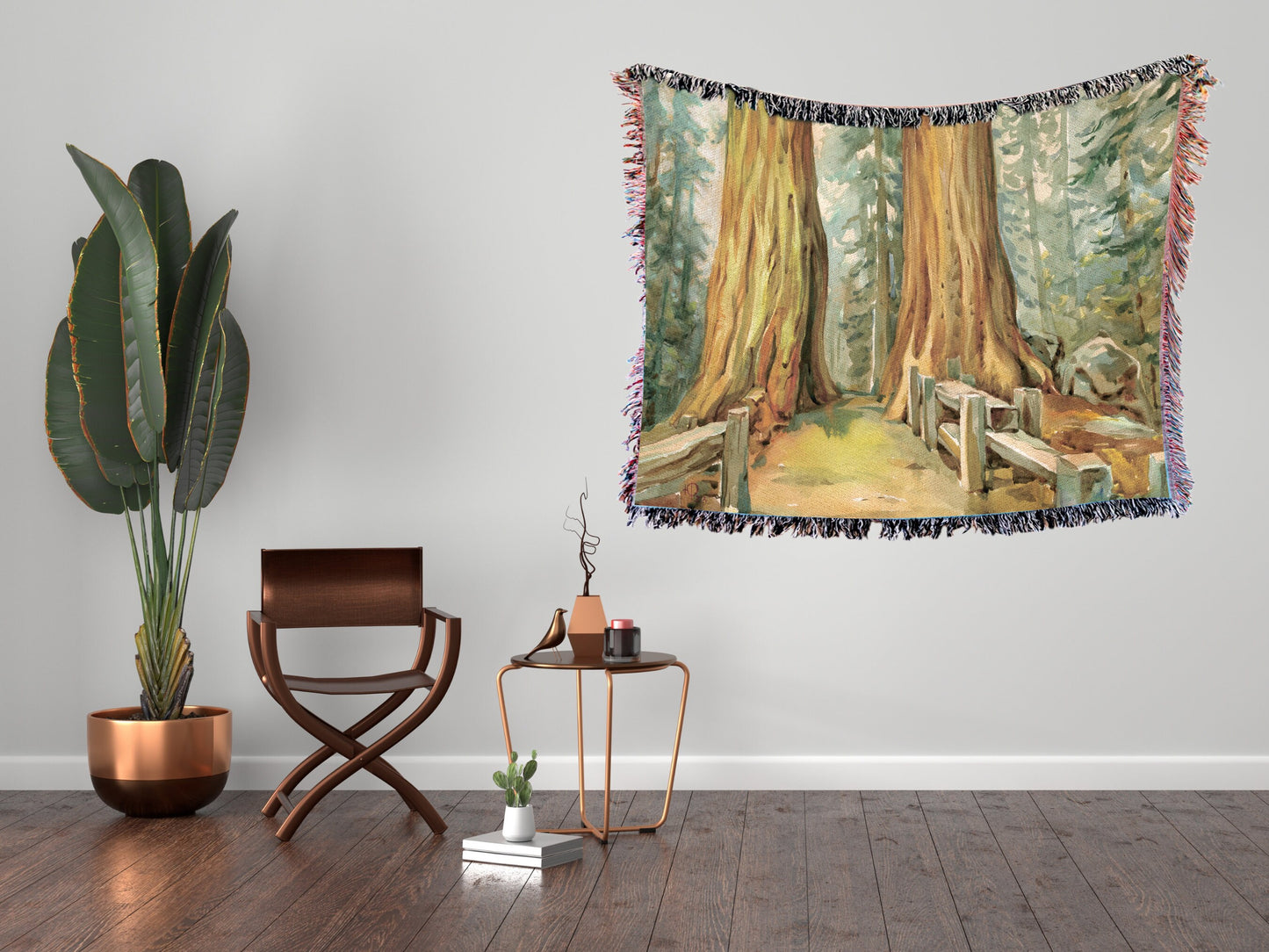 Sequoia National Park Woven Blanket