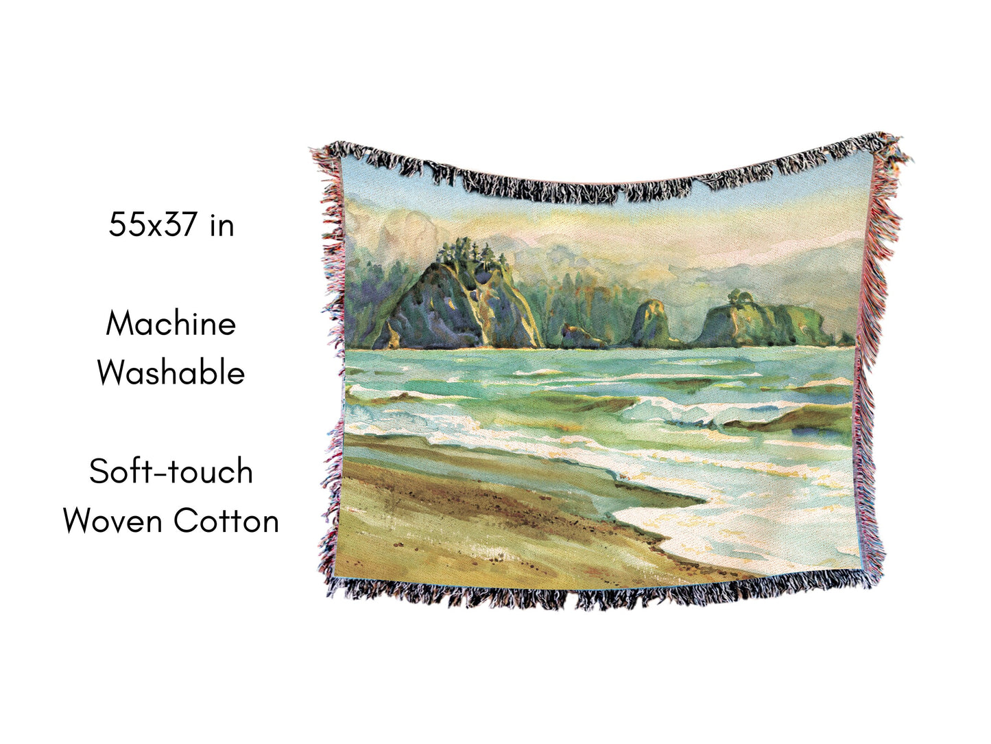 Olympic National Park Woven Blanket