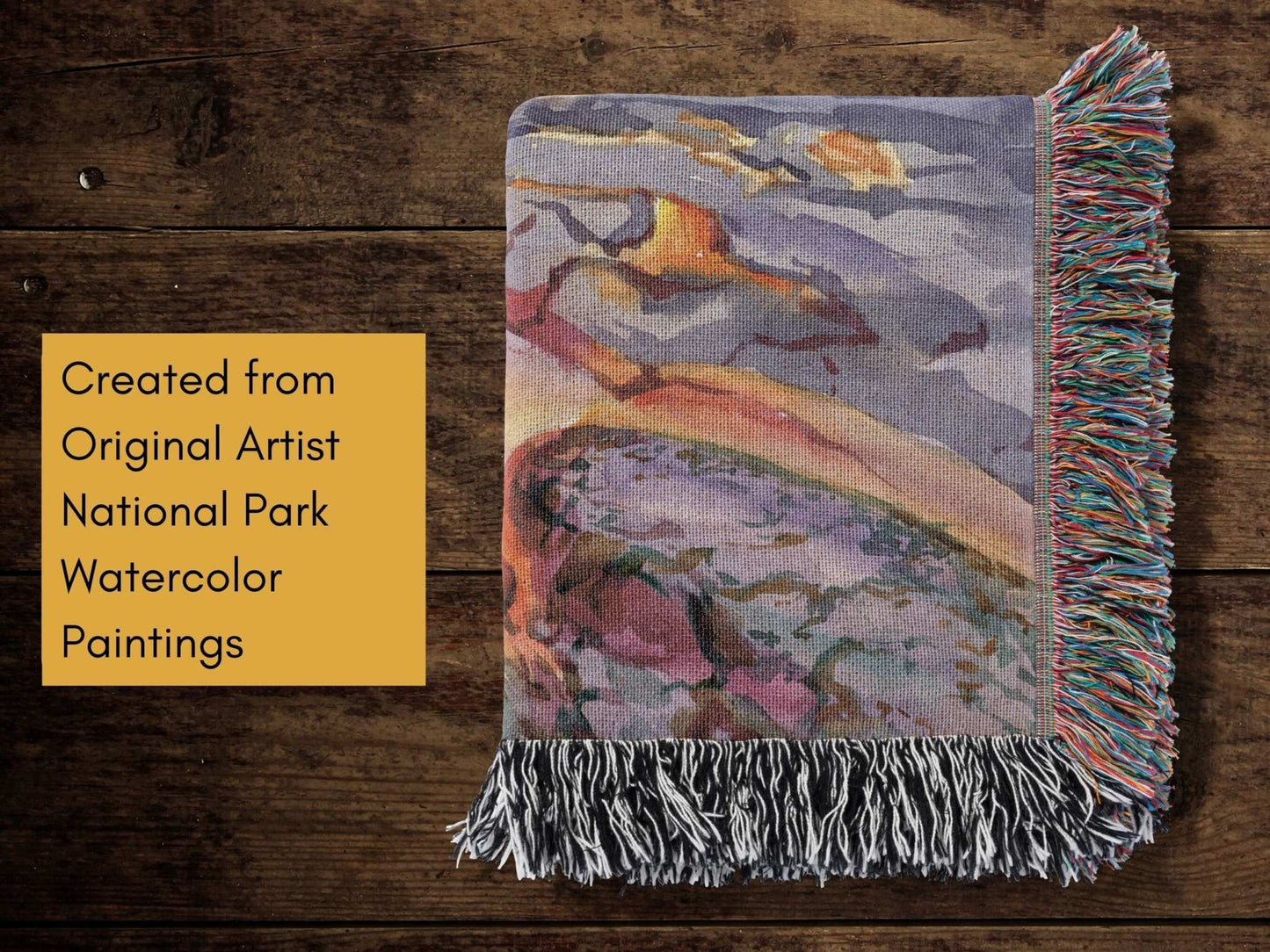 Hawai'i Volcanoes National Park Woven Blanket