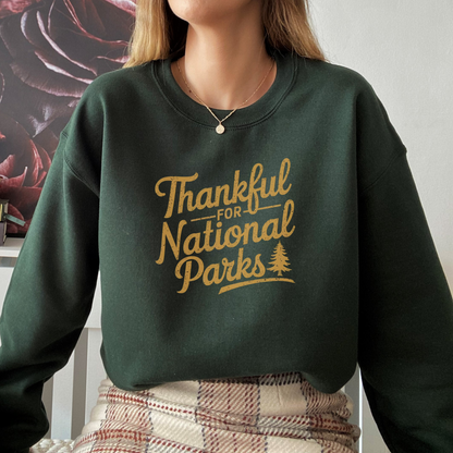 Thankful for National Parks Crewneck