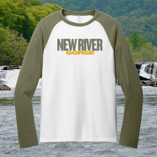 New River Gorge Heritage Raglan Tee