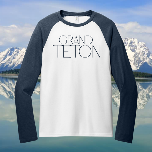 Grand Teton Heritage Raglan Tee
