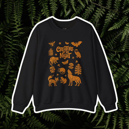 Creature of the Night Crewneck