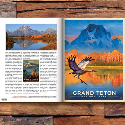 63 National Parks: Updated Edition HARD COVER Coffee Table Book