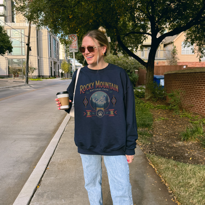 Rocky Mountain National Park Southwest Crewneck
