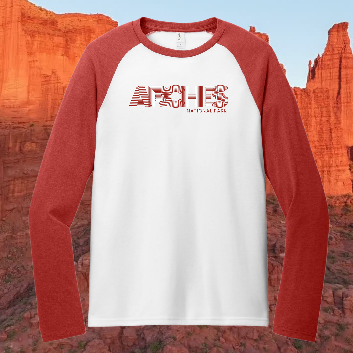 Arches Heritage Raglan Tee
