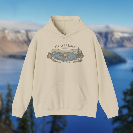 Crater Lake National Park 90s Hoodie