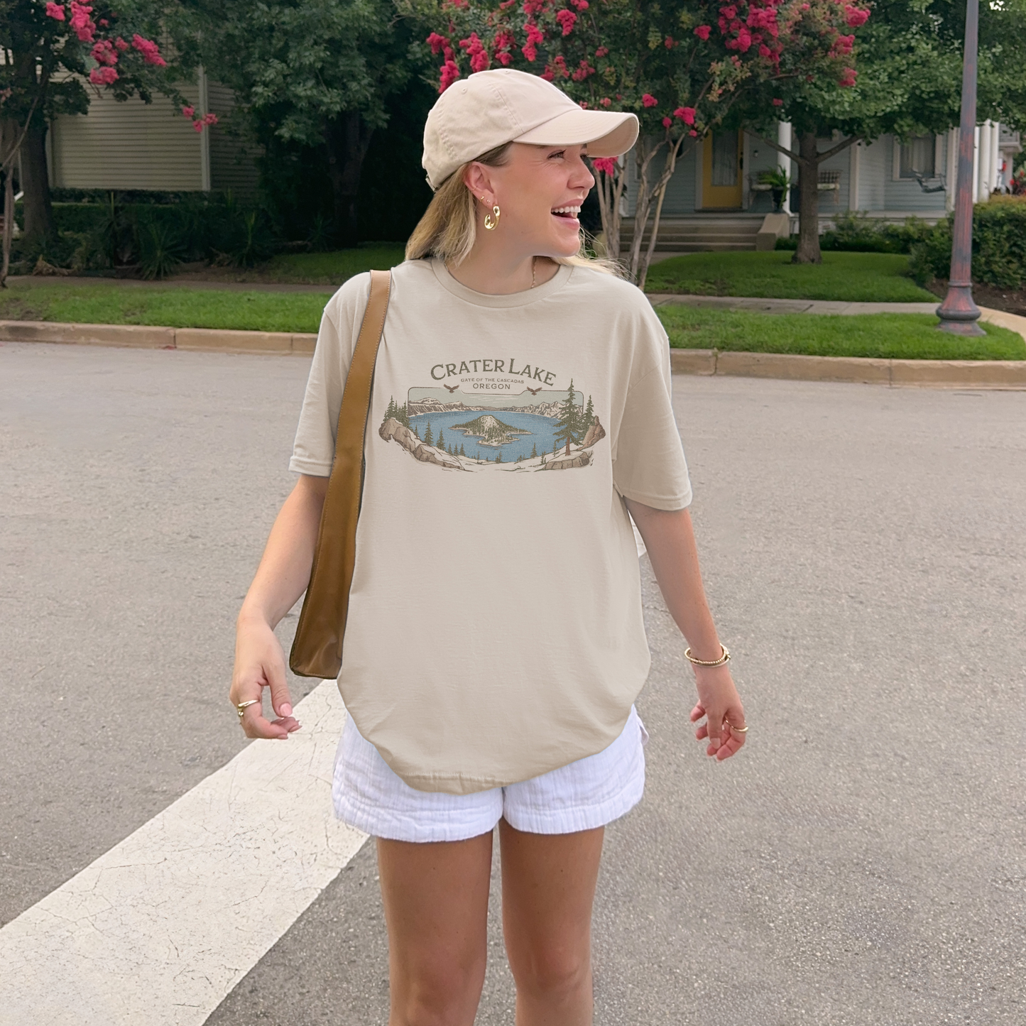 Crater Lake National Park 90s Tee