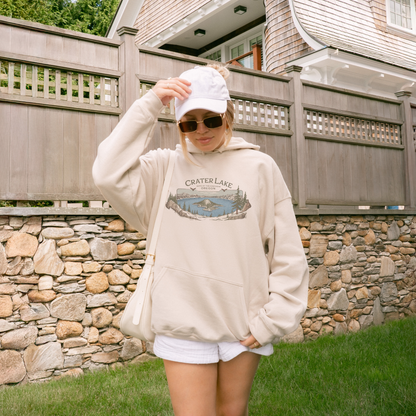 Crater Lake National Park 90s Hoodie