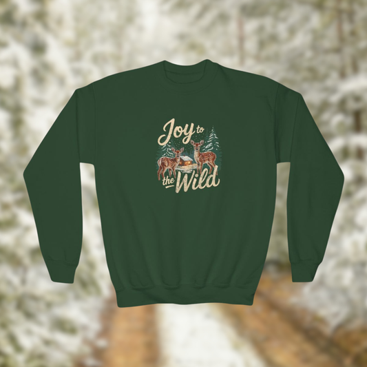 Youth Joy to the Wild Crewneck